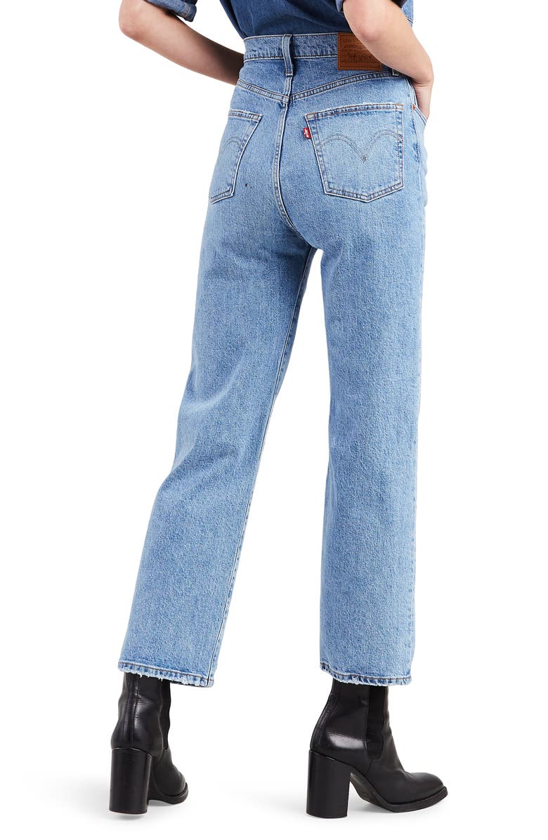 Levi's<sup>®</sup> Ribcage High Waist Straight Leg Jeans, Alternate, color,