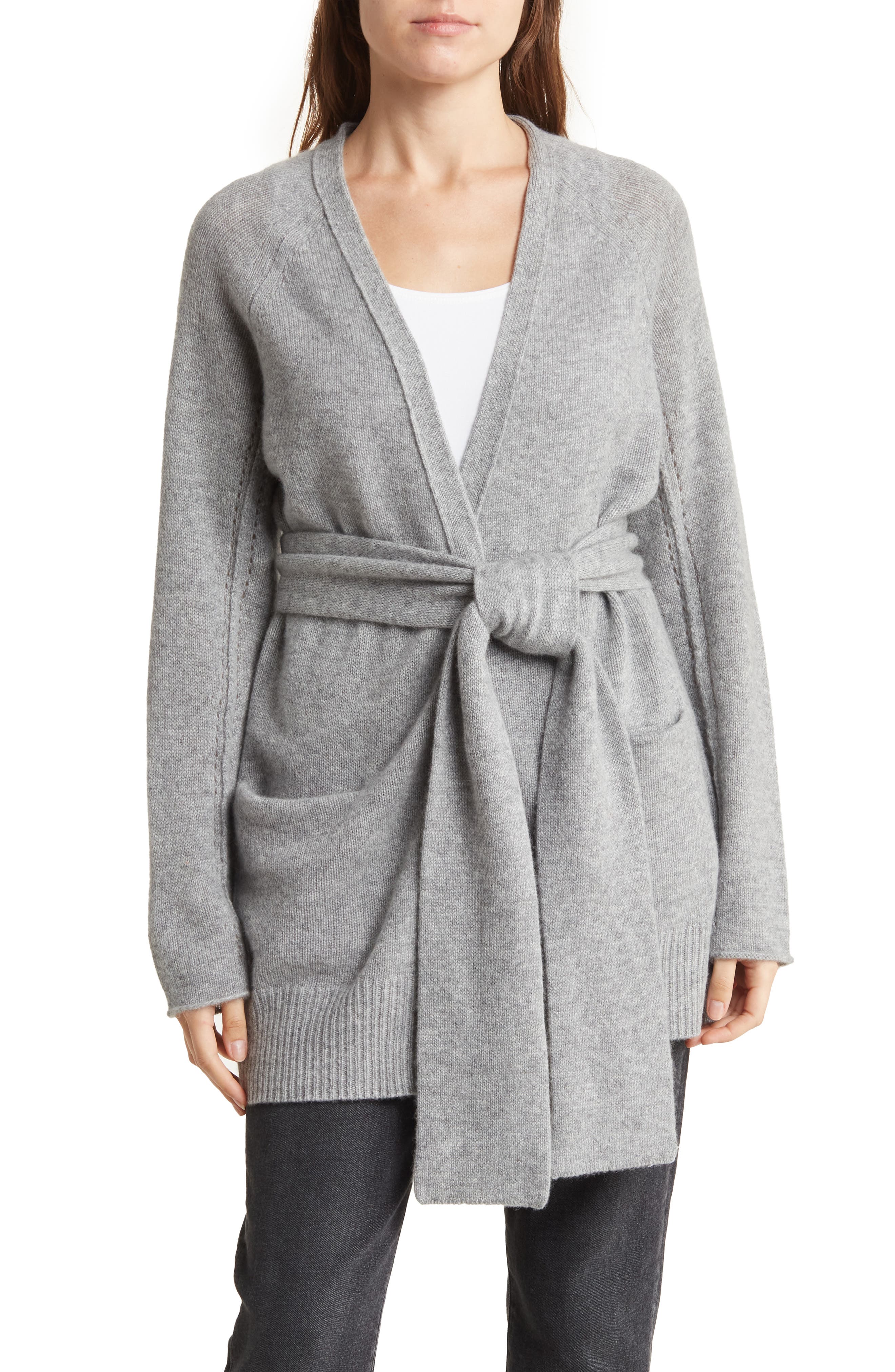 360 CASHMERE Sonny Cashmere Open Front Cardigan (Women) | Nordstromrack