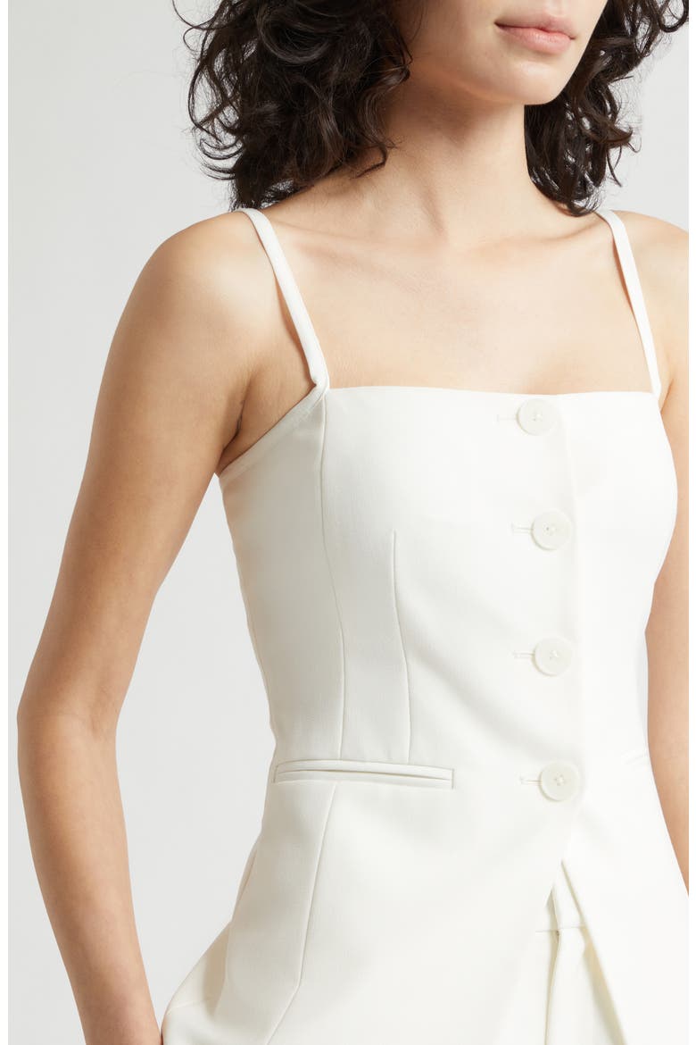 Roxy Button Front Camisole, Alternate, color, OPTIC