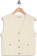 Simkhai Perrie Cable Knit Cashmere Vest