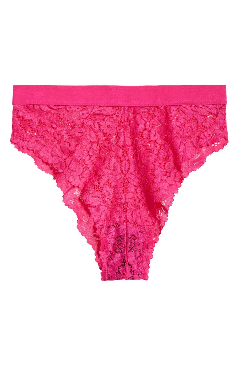 KILO BRAVA Lace High Waist Bikini, Alternate, color, 