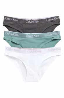 Calvin Klein Motive Cotton Bikini Panties - Pack of 3