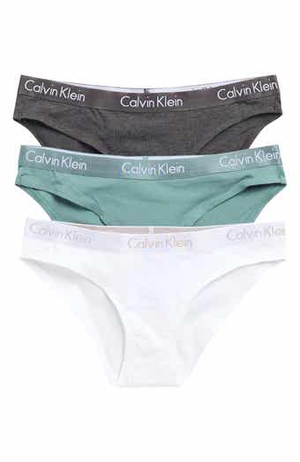 Calvin Klein Motive Cotton Bikini Panties - Pack of 3