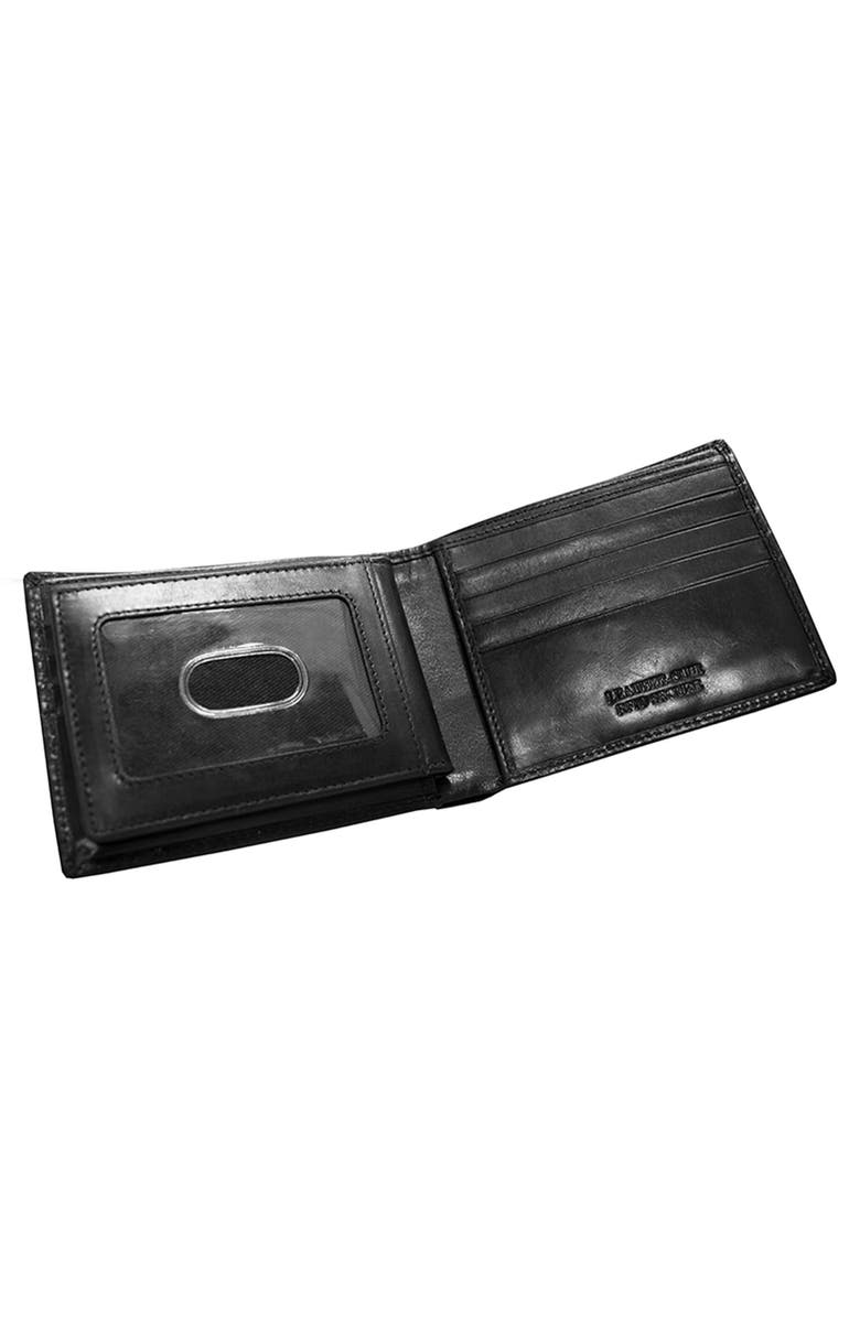 Mancini Boulder RFID Billfold Wallet, Alternate, color, Black