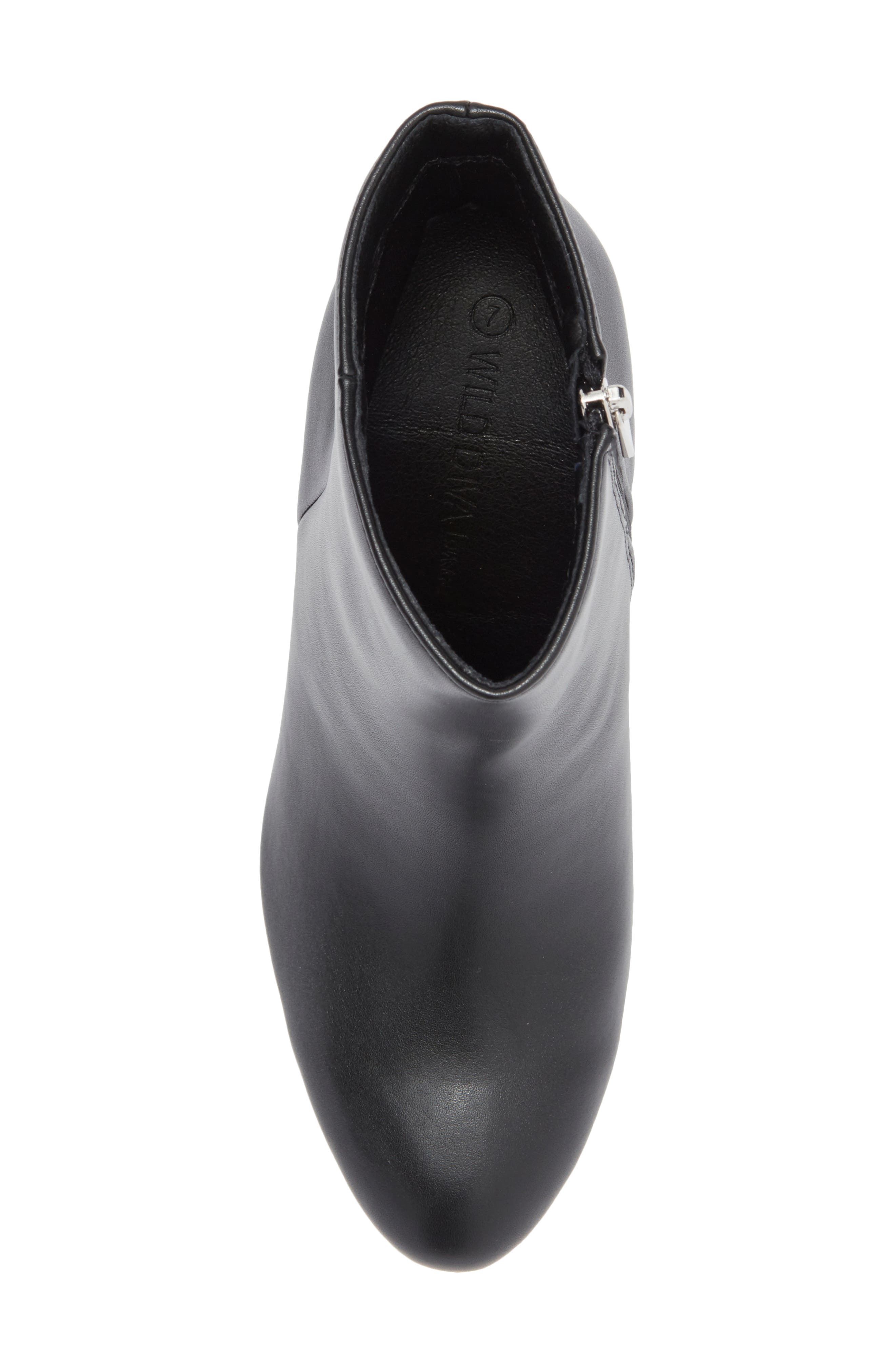 WILD DIVA LOUNGE London Block Heel Bootie, Alternate, color, 