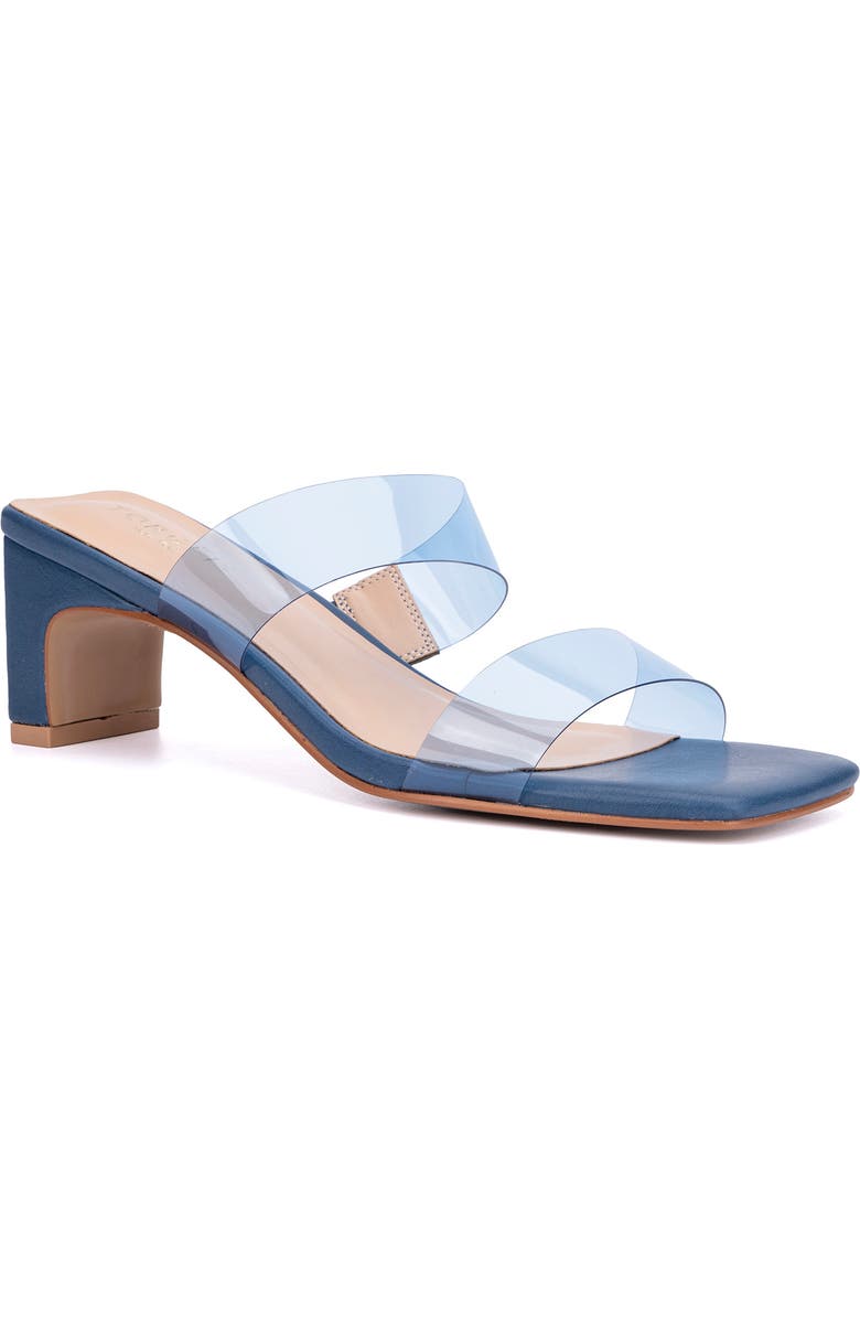 TORGEIS Cordyline Clear Strap Slide Sandal, Main, color,