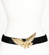 Raina Belts Eagle Buckle Leather Belt