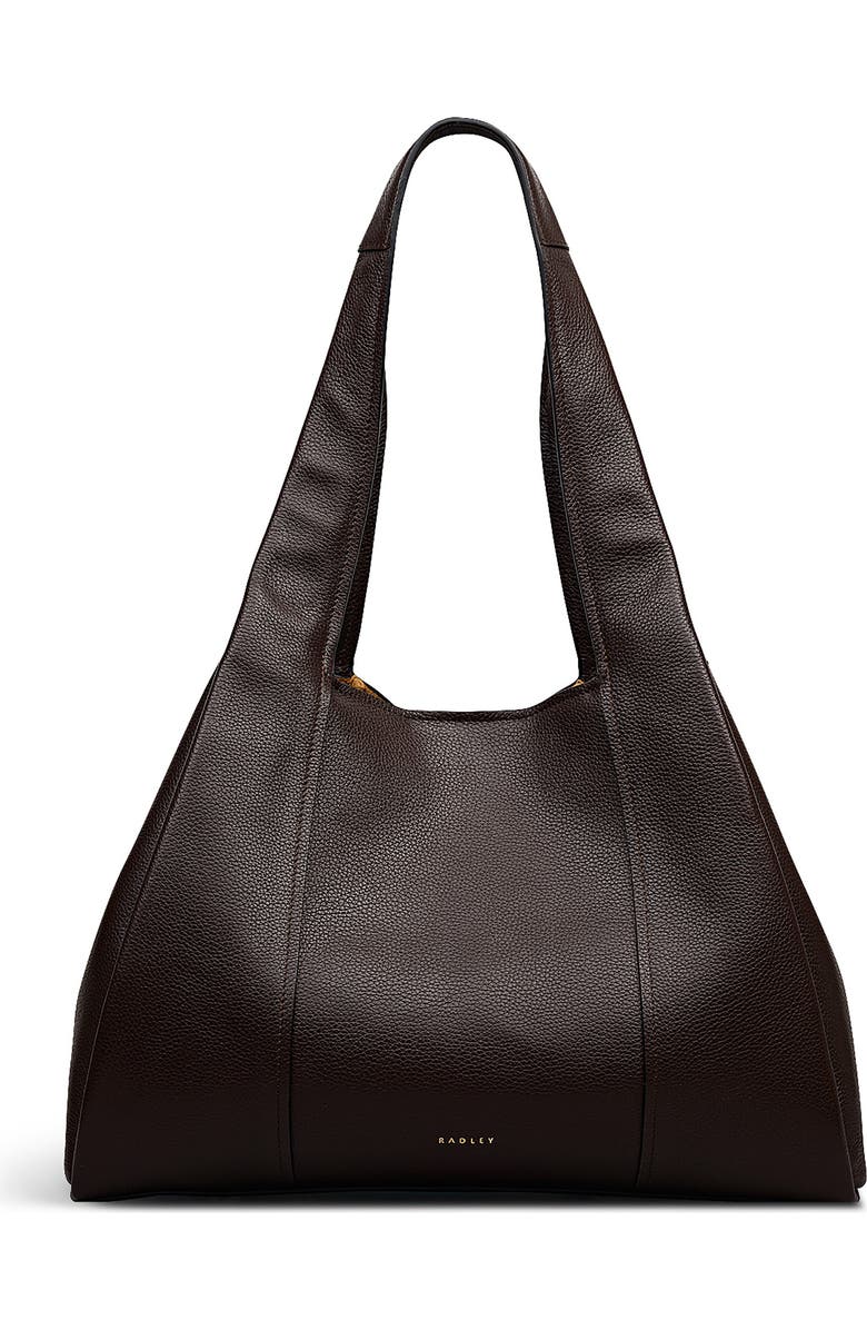 Radley Stan Hope Square Shoulder Bag, Main, color, Dark Oak