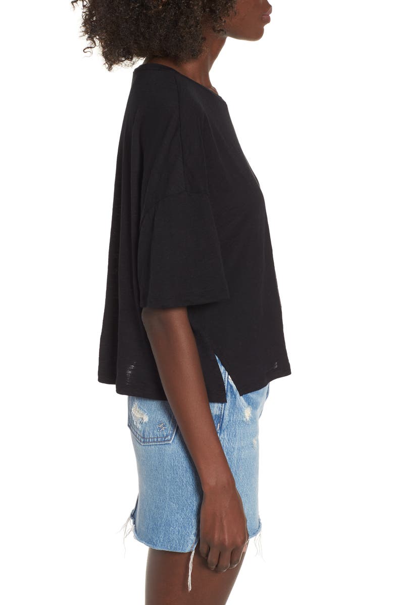 BP. Cotton & Modal Boxy Tee, Alternate, color, 