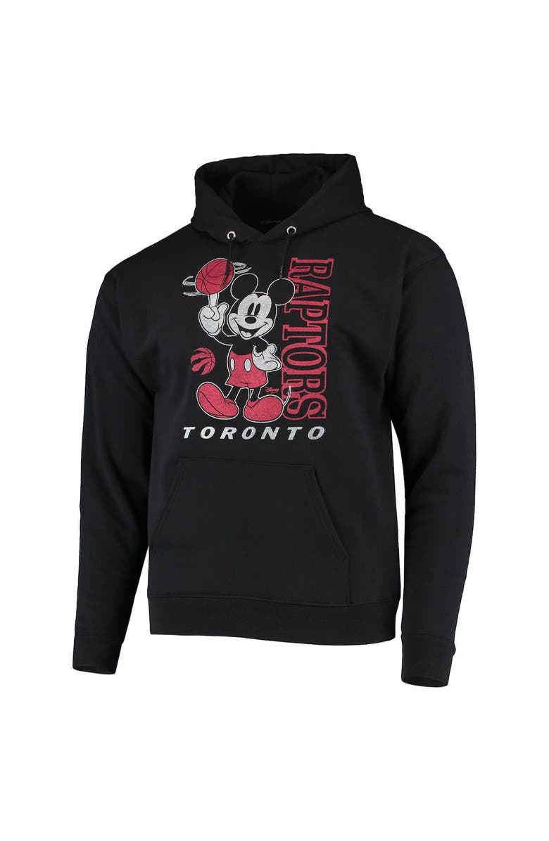 Junk Food Men's Junk Food Black Toronto Raptors Mickey Baller Pullover Hoodie, Alternate, color, 