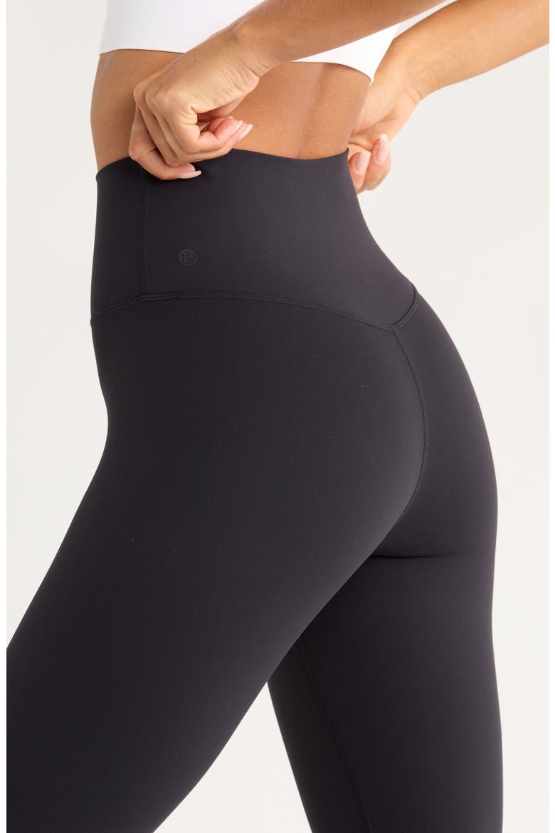 Studio Luxe Bootcut Leggings, Alternate, color, BLACK