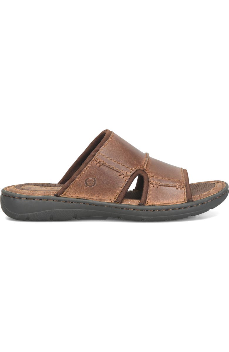Børn Maldon Slide Sandal, Main, color, Rust