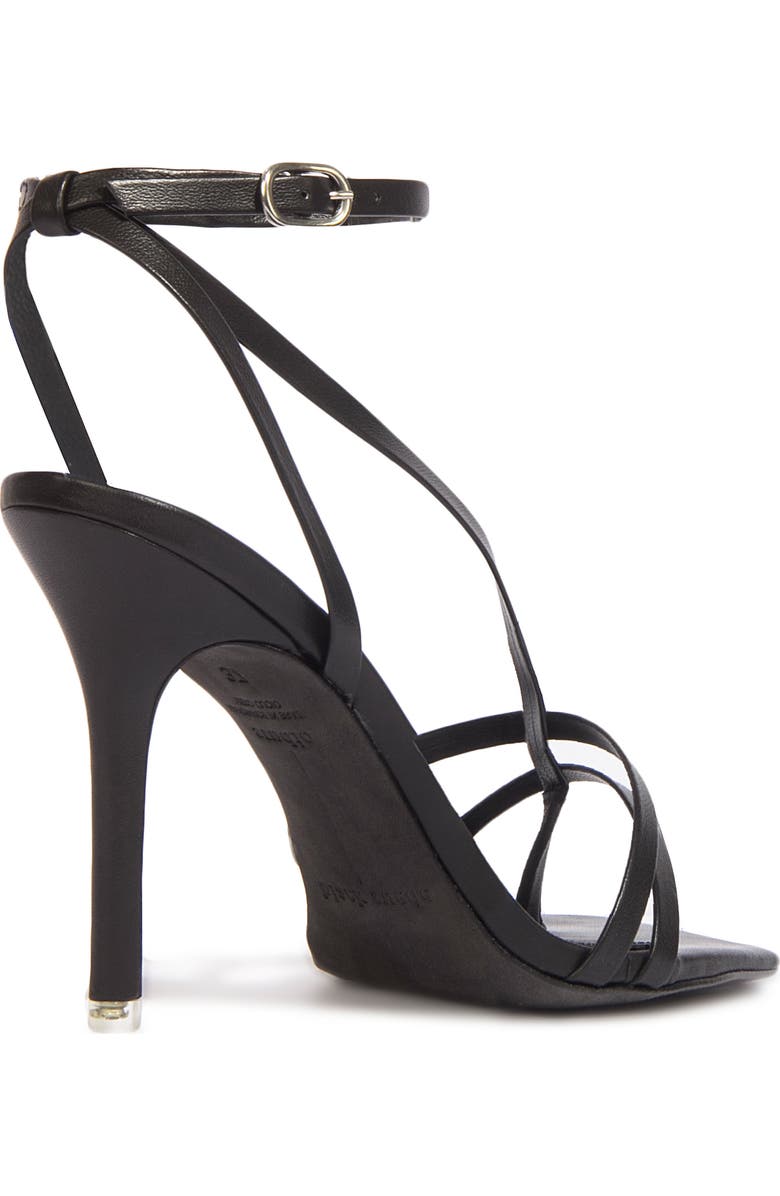 BLACK SUEDE STUDIO Mia Strappy Sandal, Alternate, color,