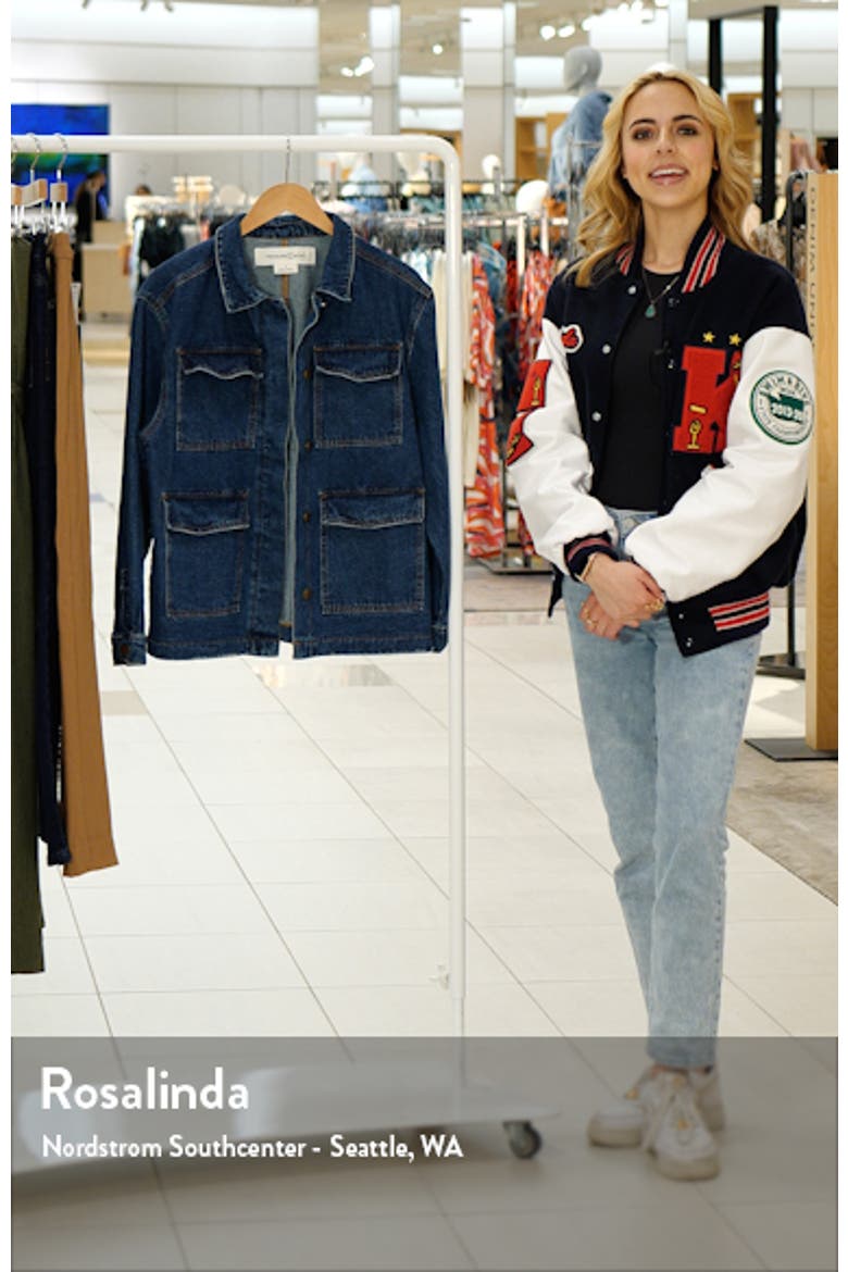 Cotton Denim Barn Jacket video