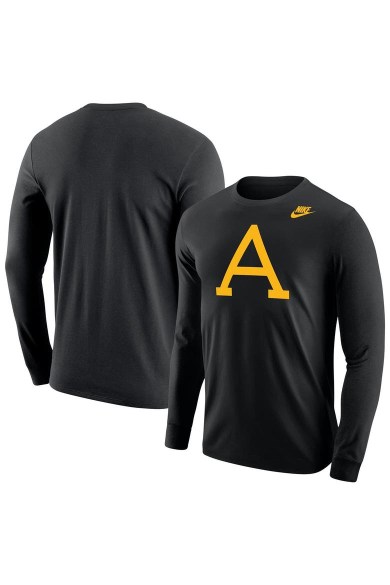 Men's Nike Black Army Black Knights 2026 West Point Classic Collection Long Sleeve T-Shirt, Main, color, Black