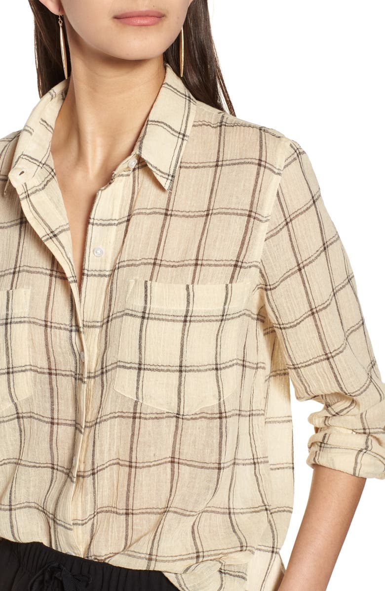 Madewell Classic Ex-Boyfriend Shirt, Alternate, color, 