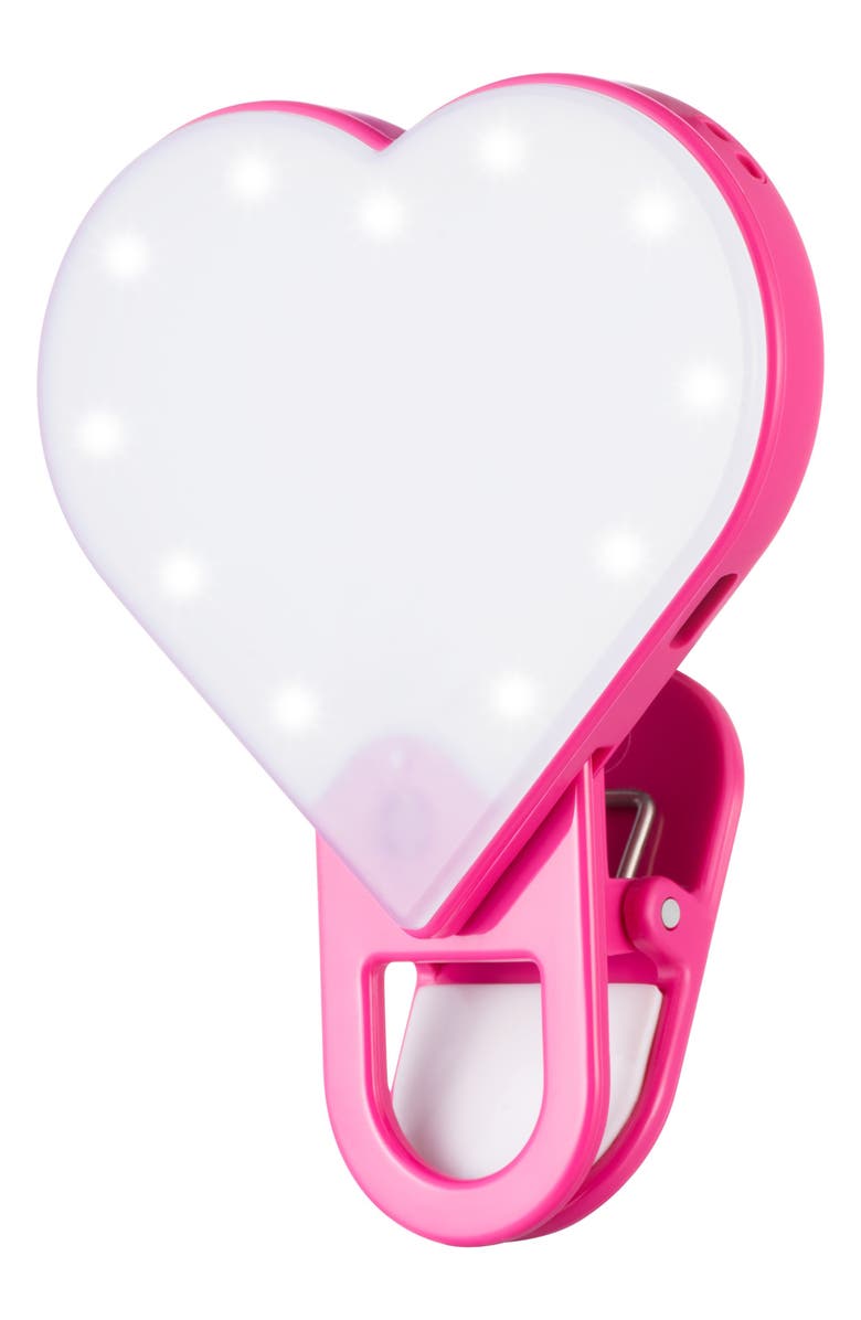 Riki Loves Riki Sweetheart Clip-On LED Selfie Mirror, Alternate, color,