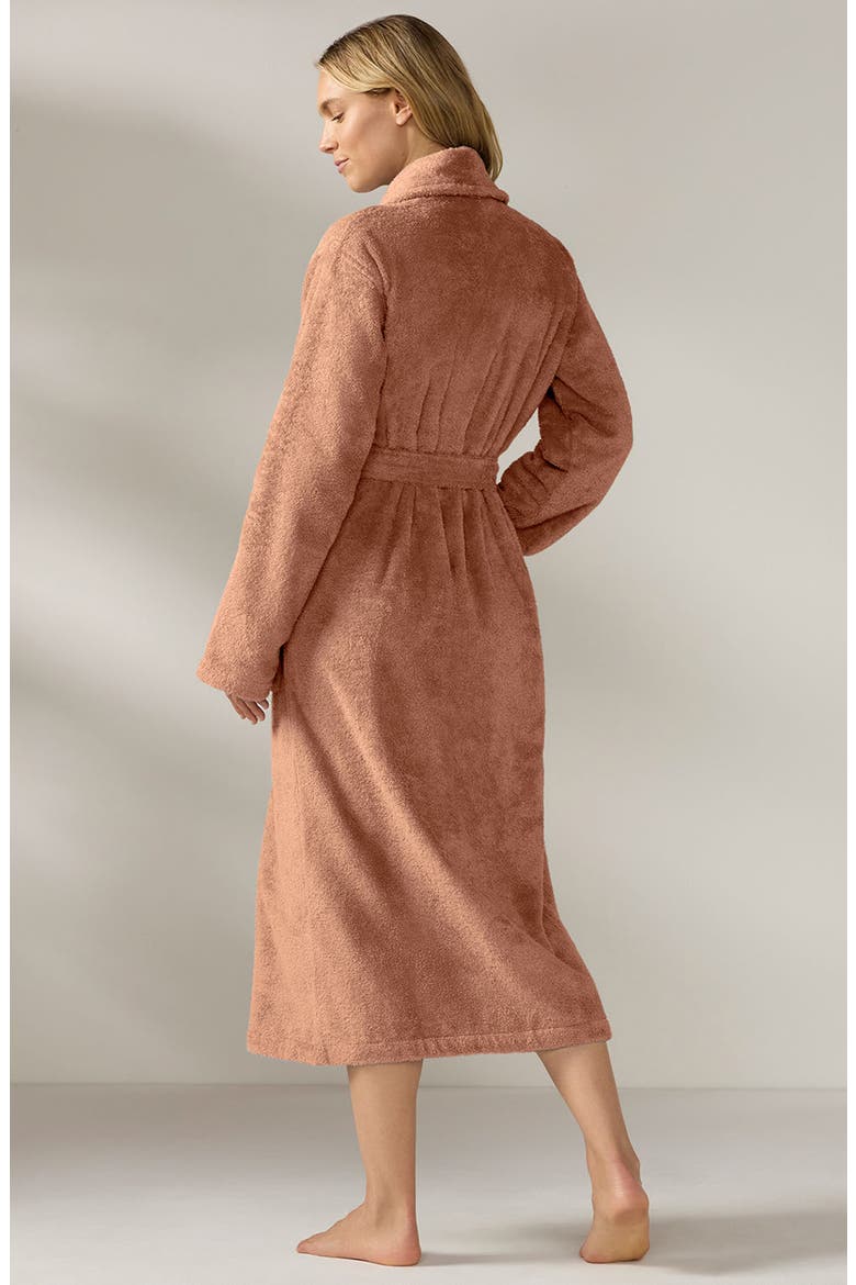 Cloud Loom Organic Cotton Robe, Alternate, color, PRALINE