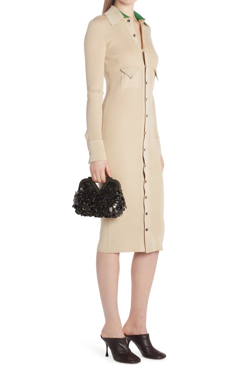 Bottega Veneta Small Point Paillette Clutch, Alternate, color,