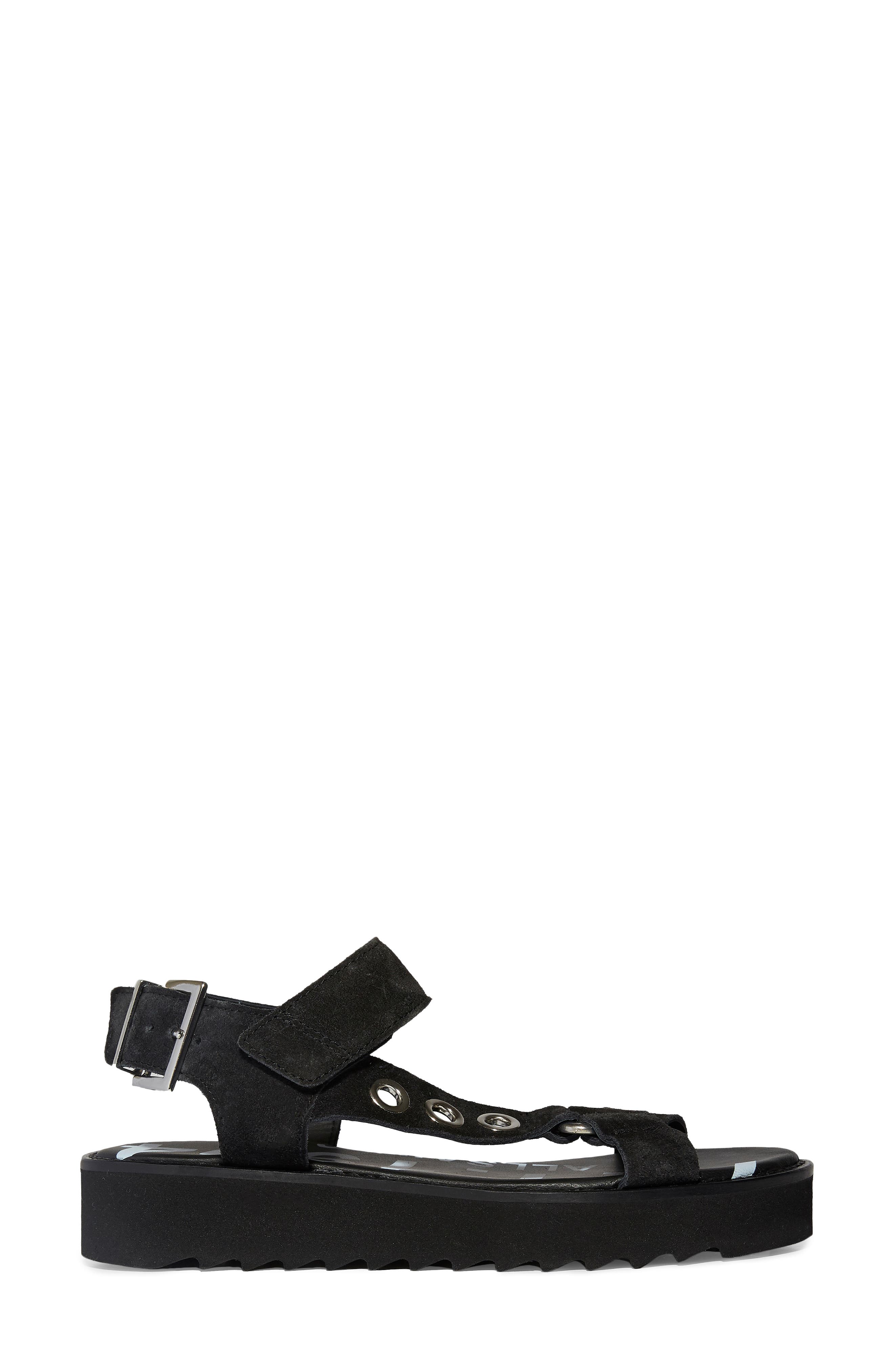 AllSaints Rhianne Platform Sandal, Alternate, color, 