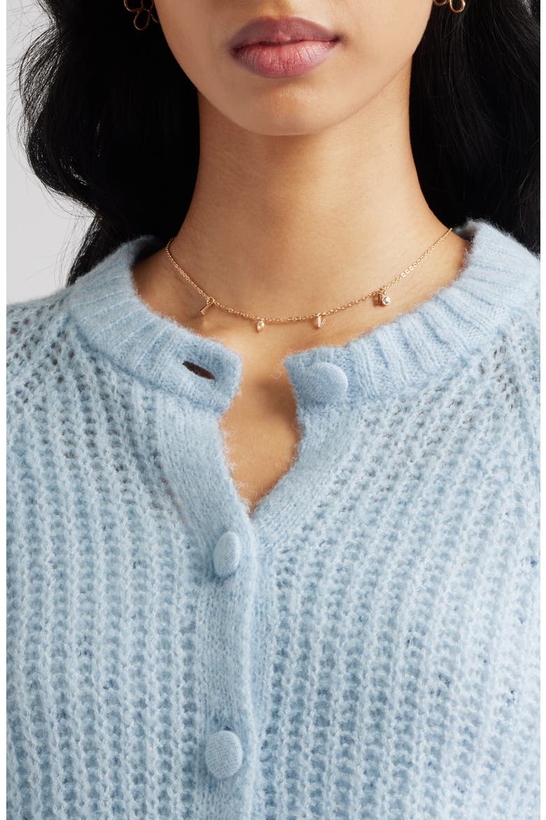 Crewneck Cardigan, Alternate, color, BLUE SKYRIDE