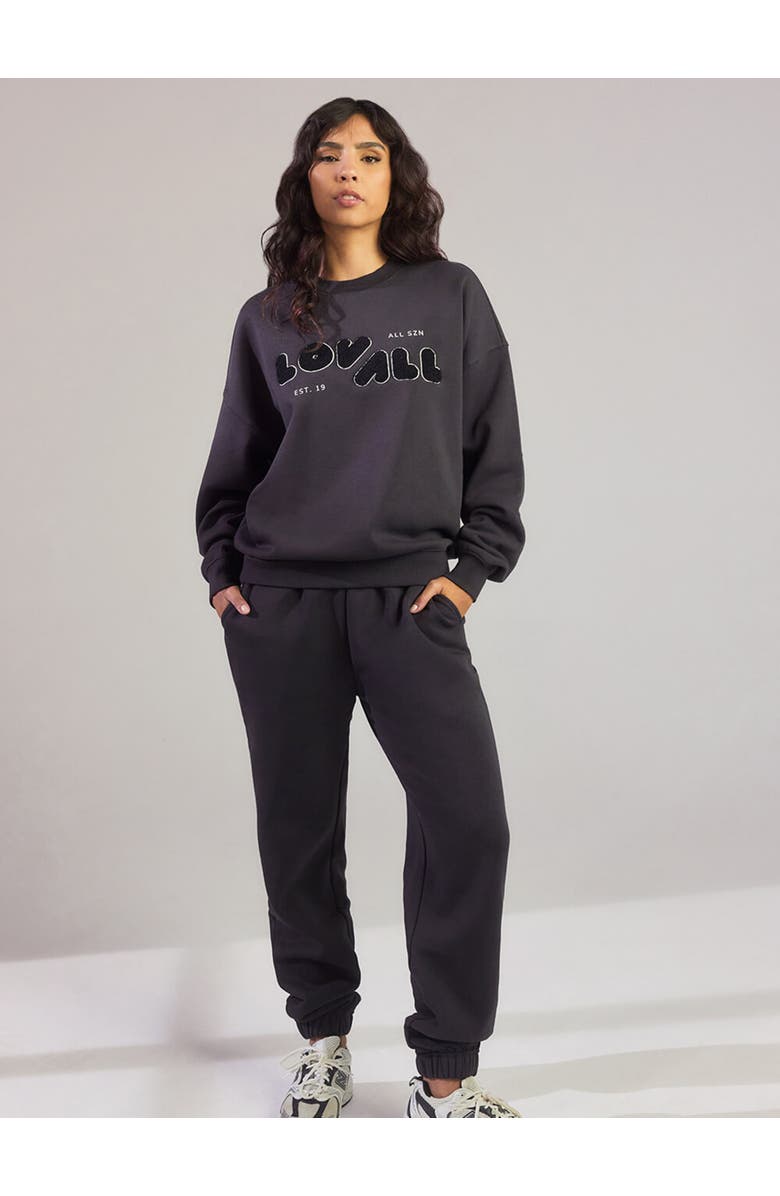 LOVALL Oversized Sweatshirt, Alternate, color, Shadow