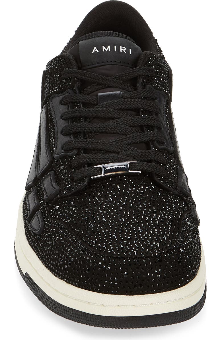 AMIRI Skeleton Crystal Low Top Sneaker, Alternate, color,