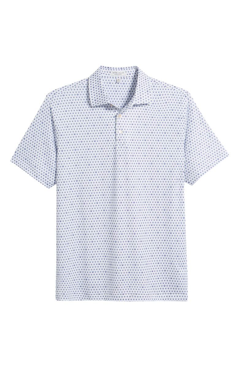Peter Millar Seeing Double Performance Jersey Polo, Alternate, color, 