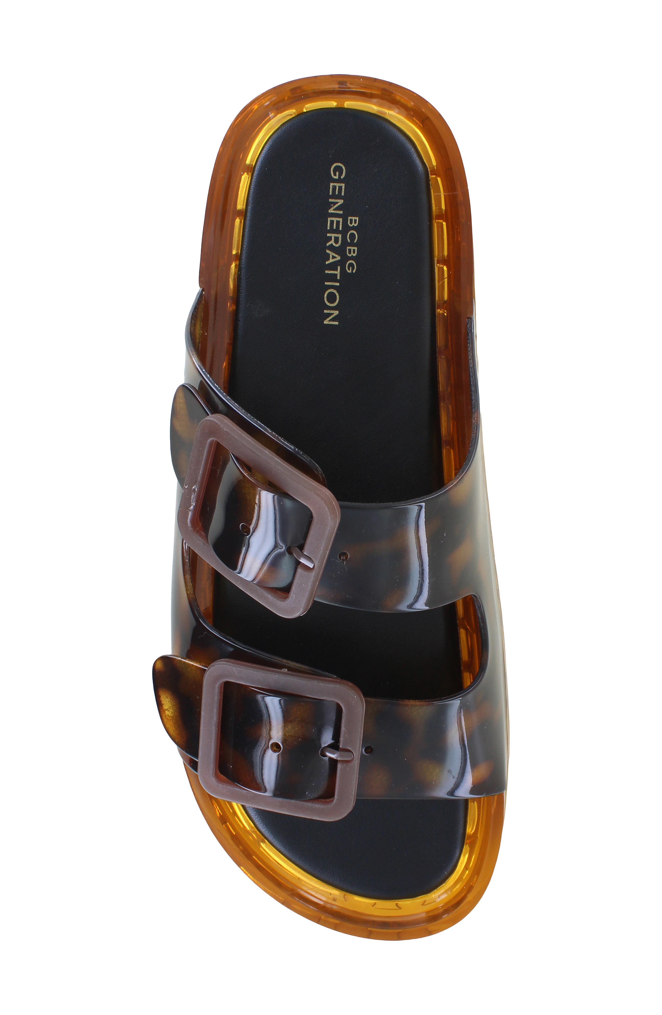 Marli Slide Sandal, Alternate, color, MULTI TORTOISE