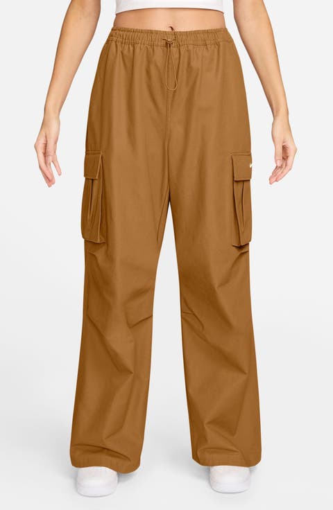 Sportswear Loose Woven Cargo Pants