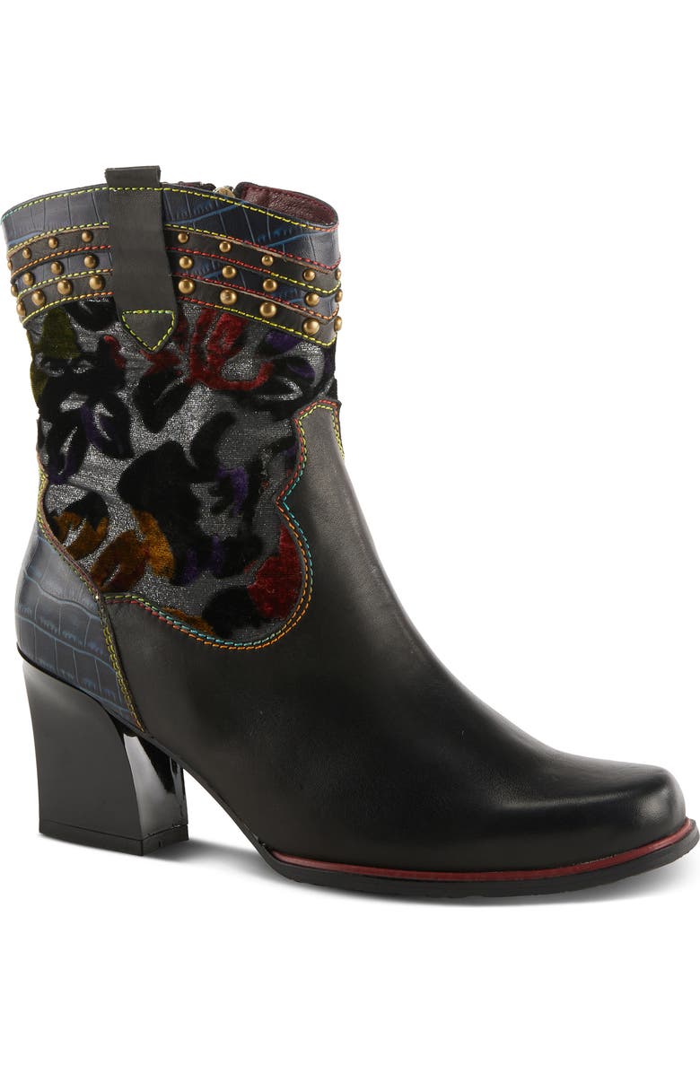 Spring Step Happytime Western Bootie, Main, color,