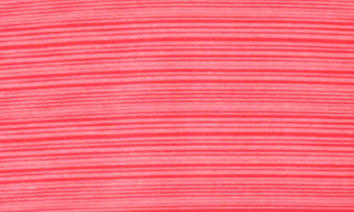 Shop Tailorbyrd Stripe Quarter Zip Performance Polo In Cherry Red
