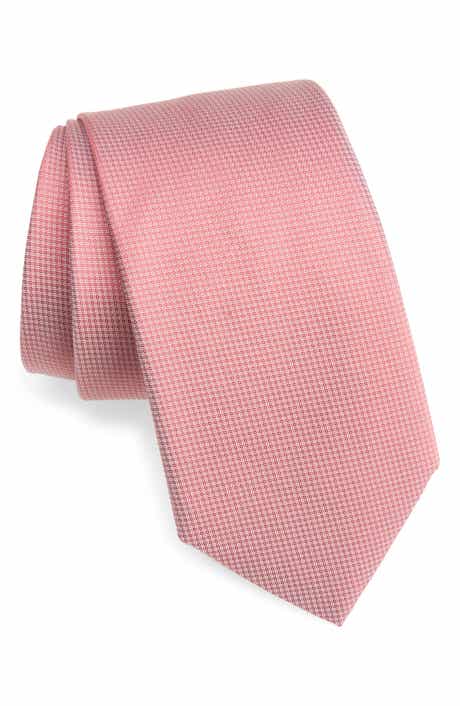 BOSS Micro Square Silk Jacquard Tie