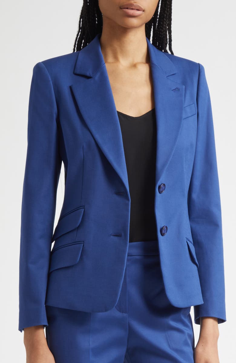 Emporio Armani Cotton Couture Two-Button Blazer, Alternate, color, 