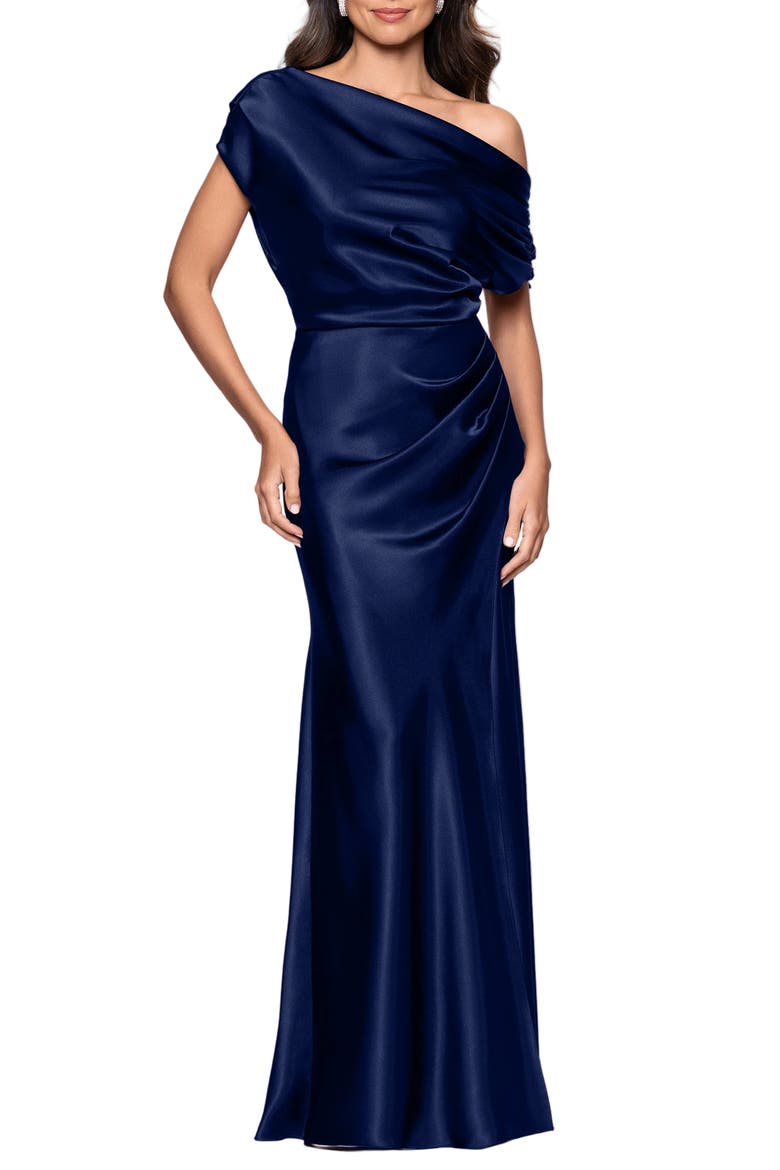 One-Shoulder Satin Gown video