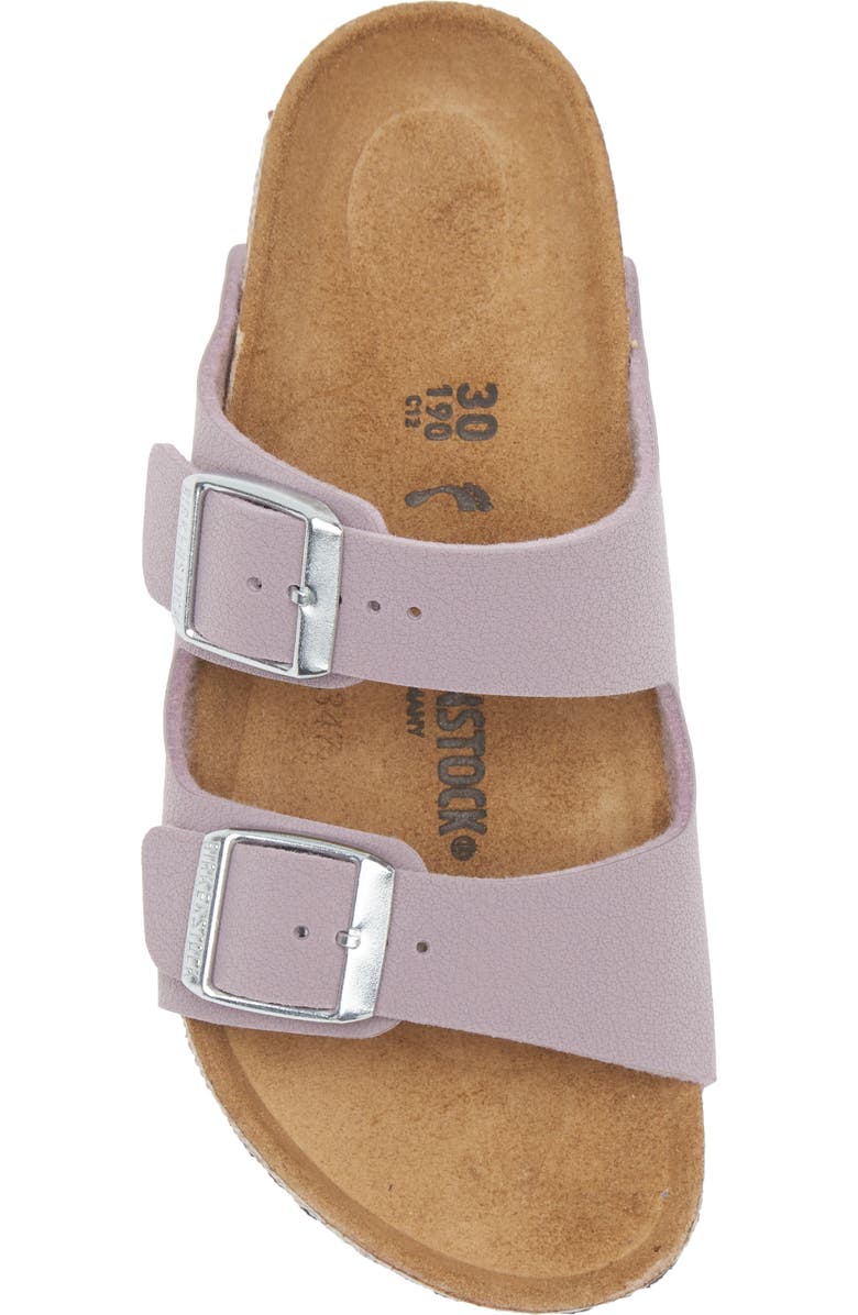 Birkenstock Kids' Arizona Slide Sandal, Alternate, color, Faded Purple