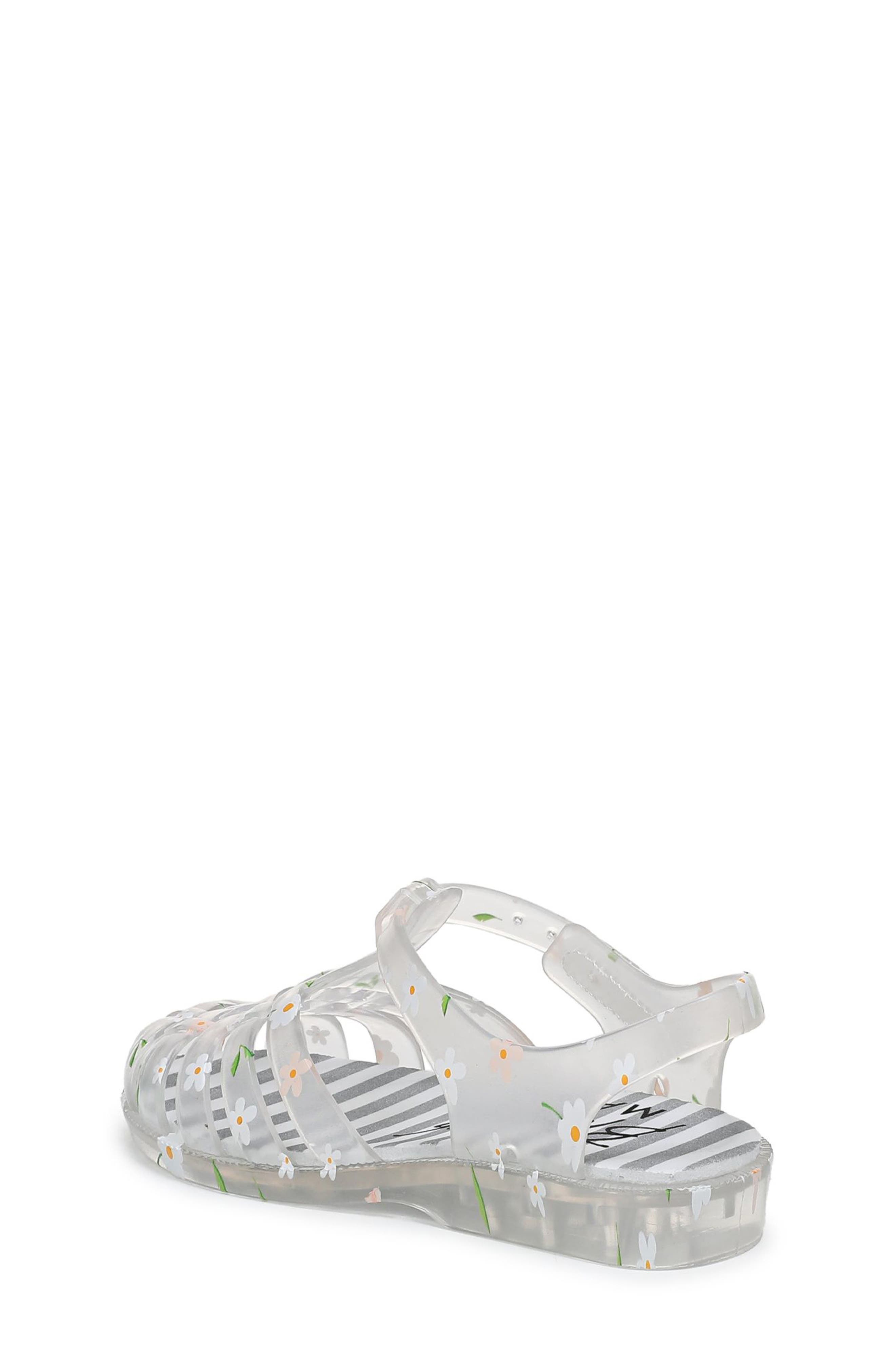 Blowfish Malibu Kids' Jellyfish Jelly Sandal, Alternate, color, Clear Floral