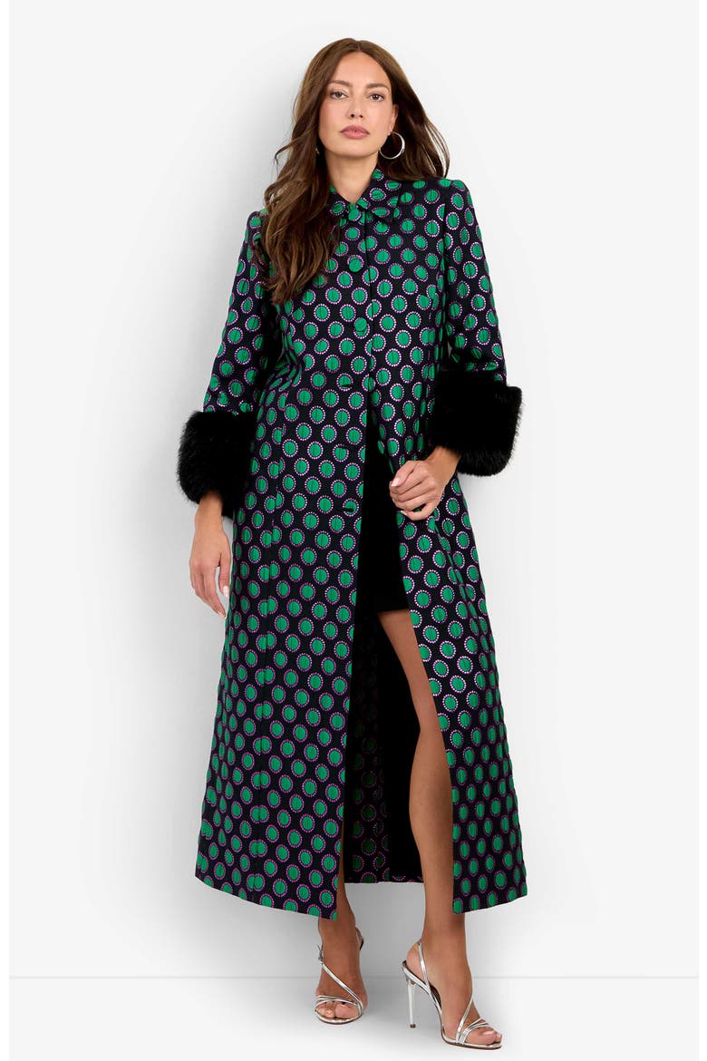 Dalaine Coat, Alternate, color, Gemstone
