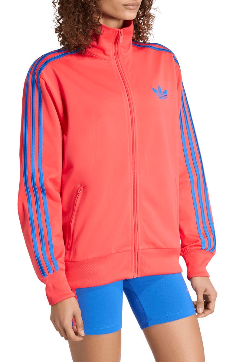 adidas Originals Firebird Loose Fit Recycled Polyester Track Jacket, Main, color,