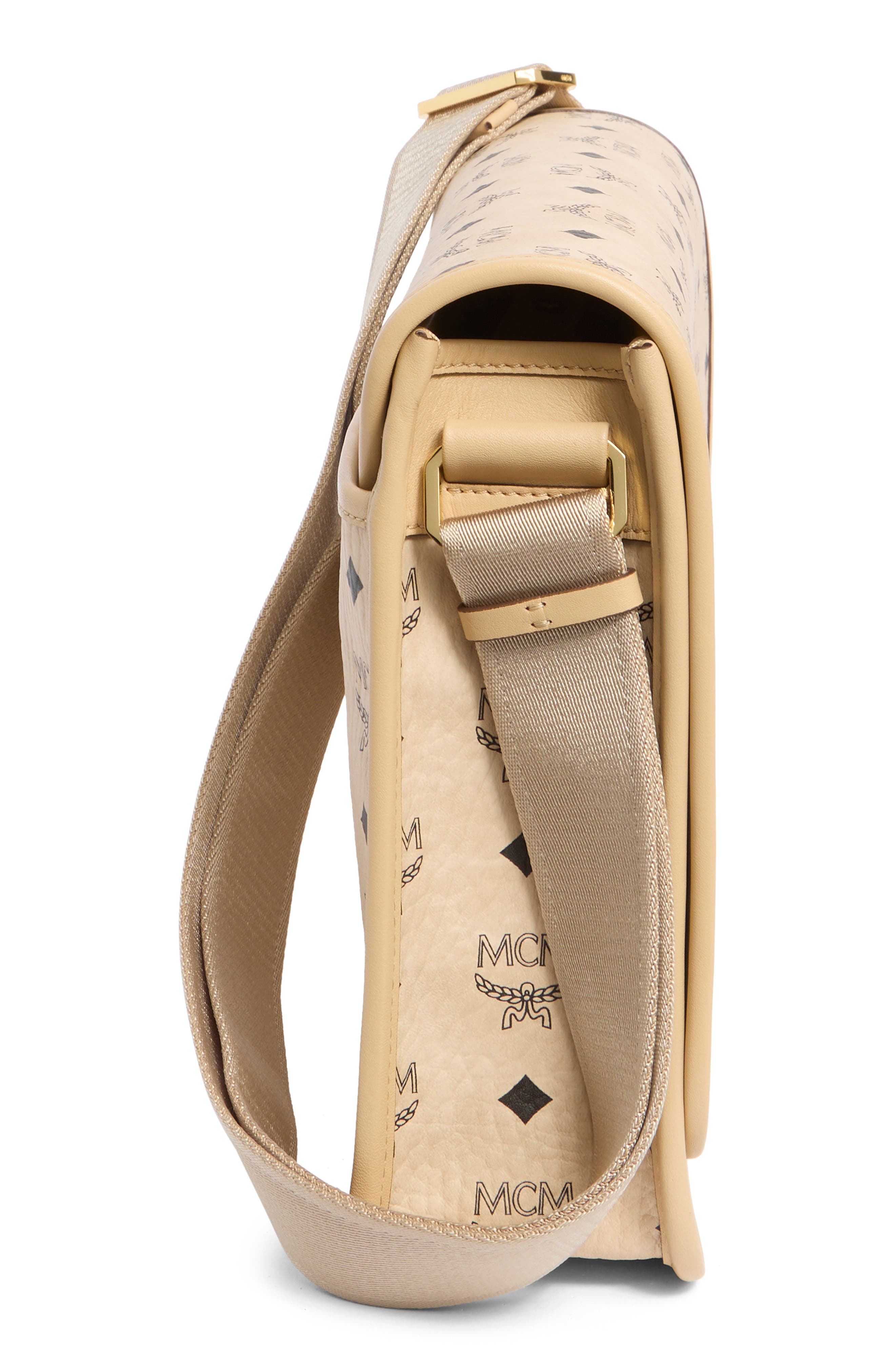 MCM Aren Messenger Bag, Alternate, color, 