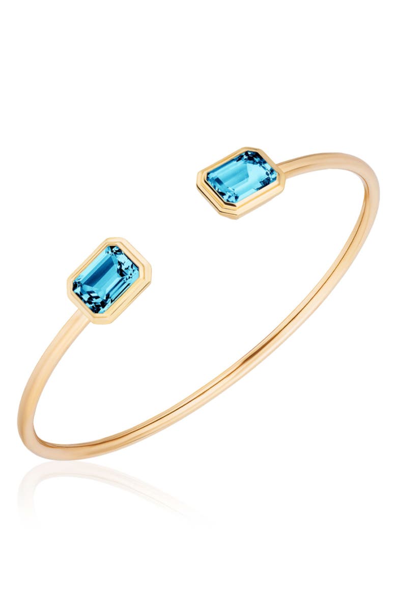 GOSHWARA Manhattan Round Flex Cuff, Alternate, color, Pale Blue