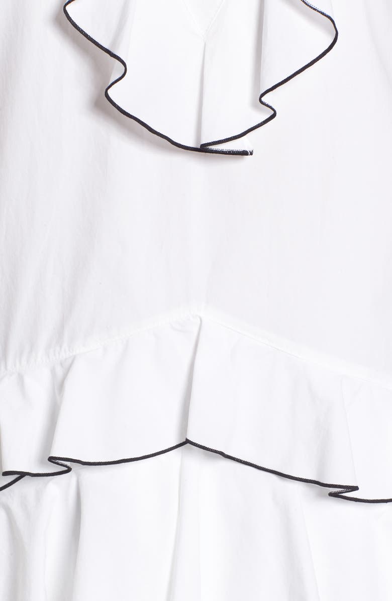 J KOO Ruffle Dress, Alternate, color, 