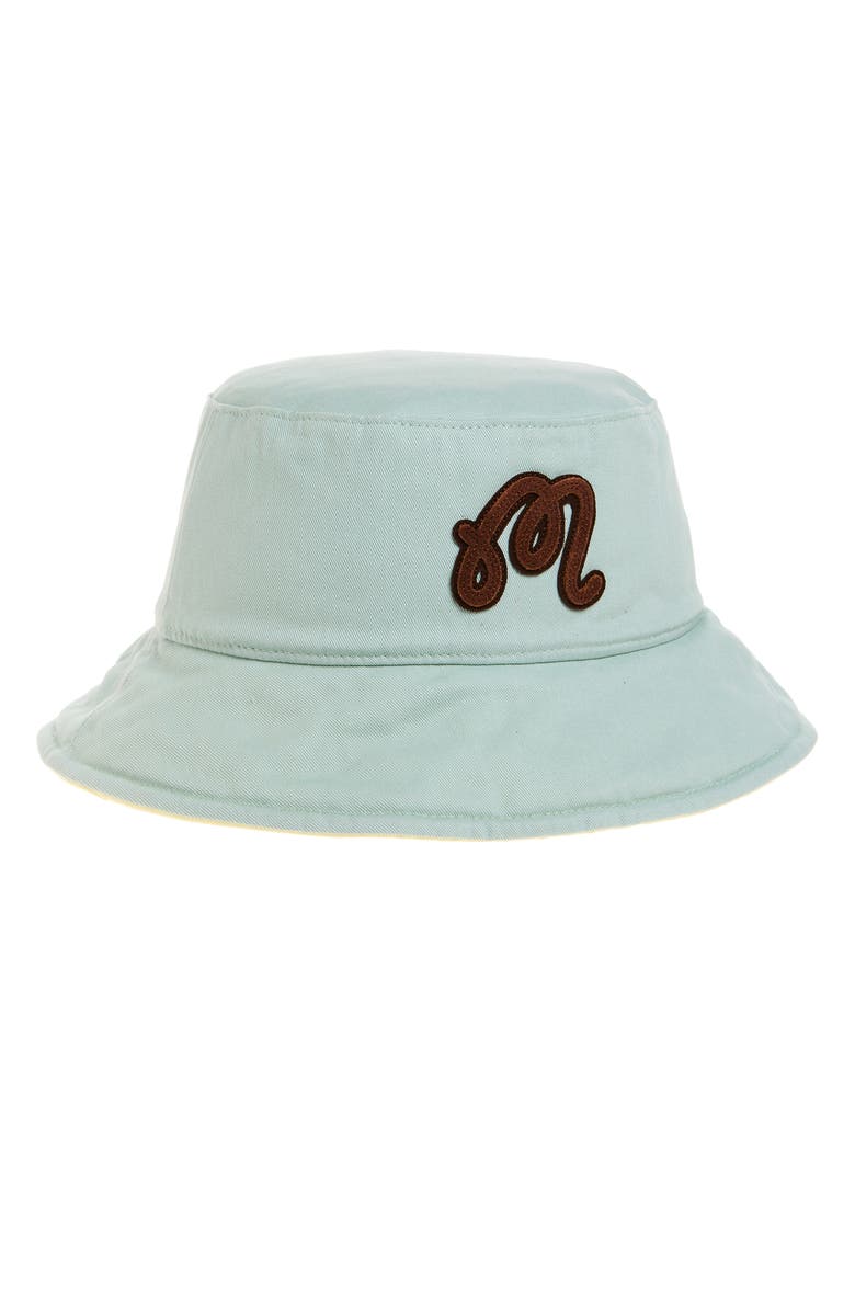 MALBON Velasco Reversible Bucket Hat, Alternate, color, Wax Yellow / Surf Spray