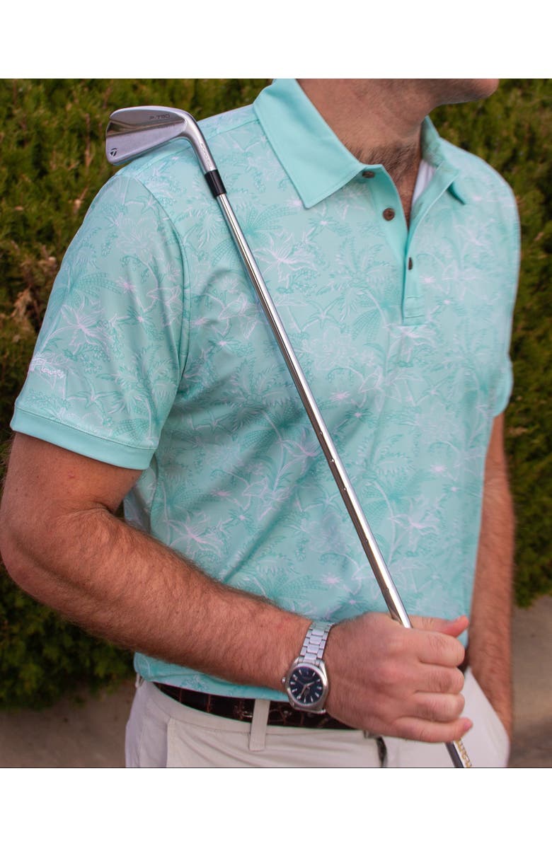 Kenny Flowers The Mulligan Mint - Golf Shirt, Alternate, color, Mint