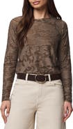 Splendid Cecelia Floral Long Sleeve Top
