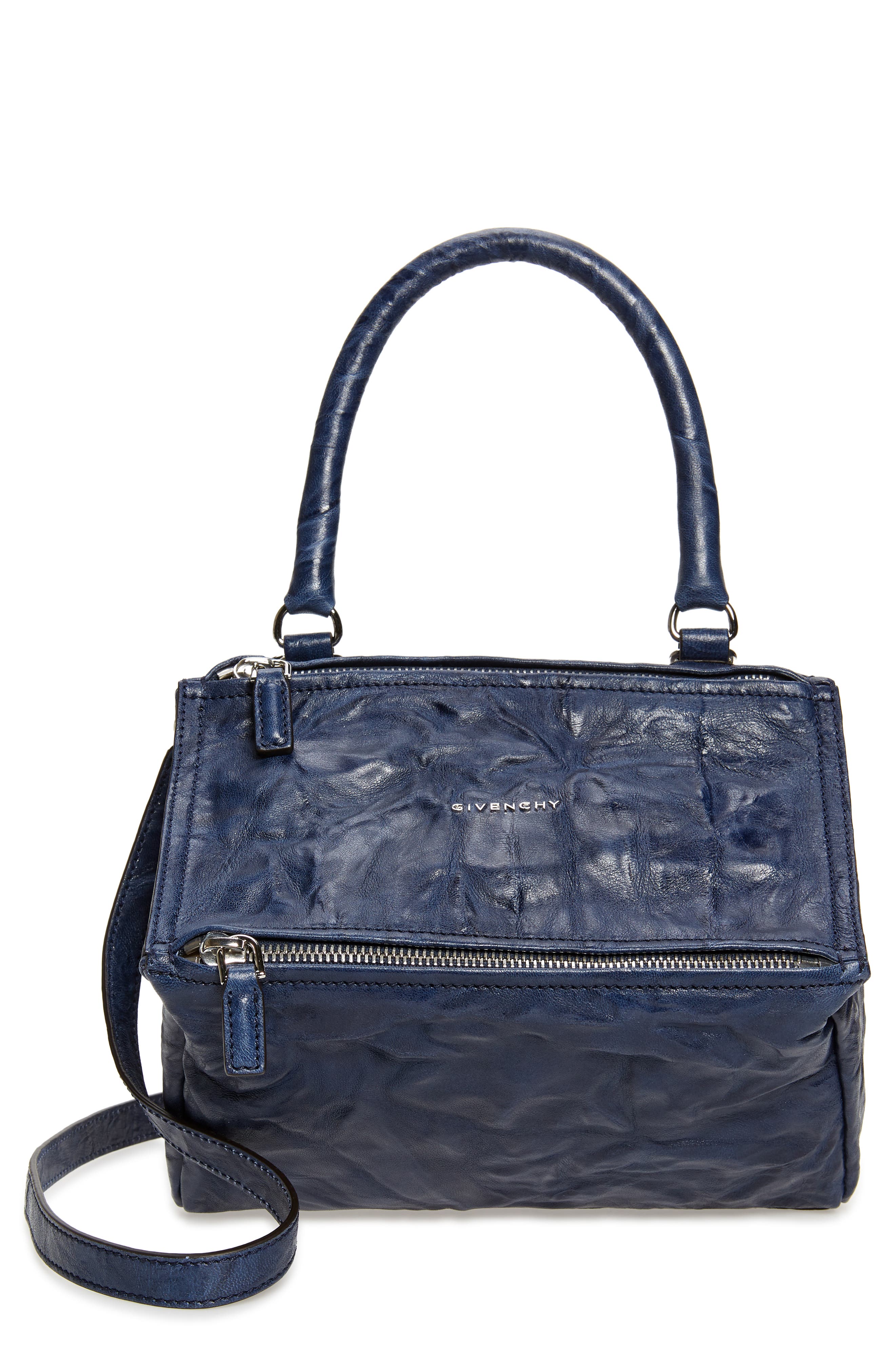 Givenchy Small Pepe Pandora Leather Shoulder Bag, Main, color, 