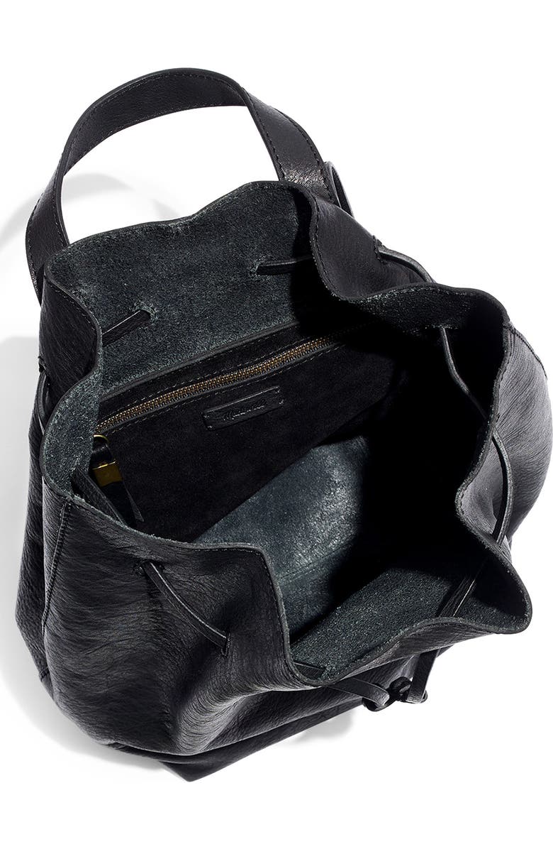 Madewell Somerset Leather Backpack, Alternate, color,