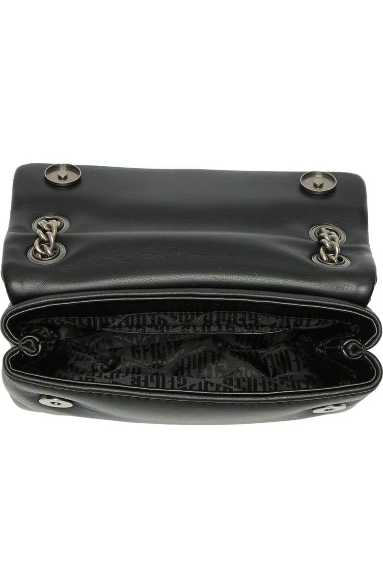 Kurt Geiger London Mini Kew Leather Shoulder Bag, Alternate, color, Black