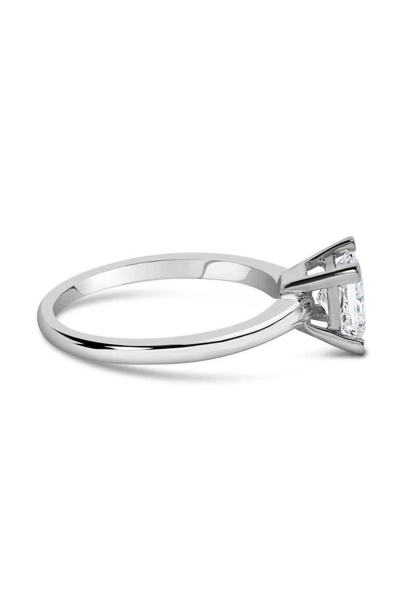 14K White Gold 1.0 Cttw Lab-Grown Diamond Engagement Ring, Alternate, color, White