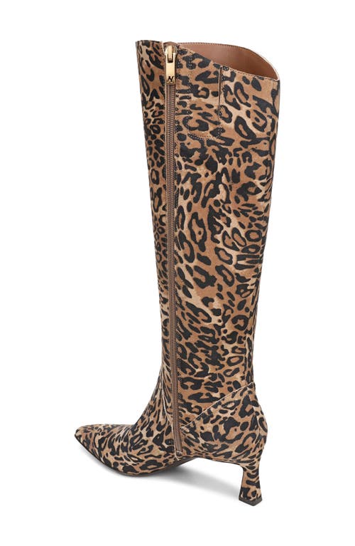 Naturalizer Deesha Pointed Toe Boot In Animal Print